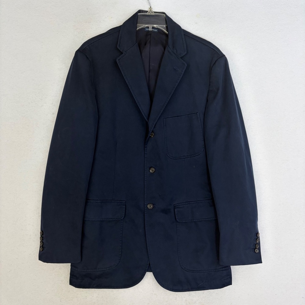 Polo by Ralph Lauren Dark Navy Cotton Sport Coat - Picture 2 of 12